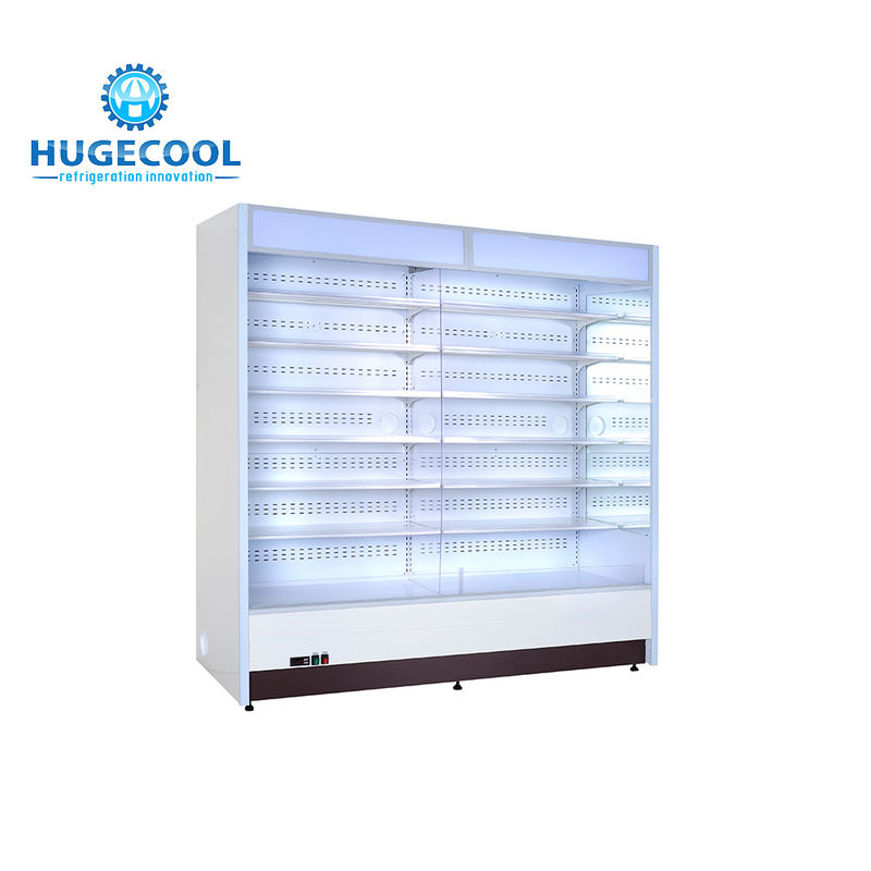 Single Temperature Convenience Store Fridge Beverage Cooler Air Cooling Type