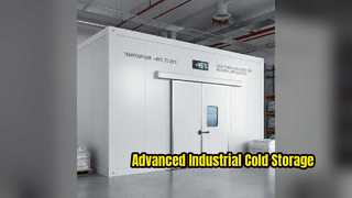 Efficient Sliding Door Cold Room Industrial Storage Solution