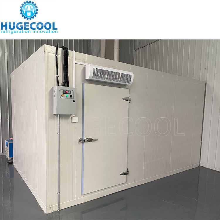 Mobile insulated cold storage containers