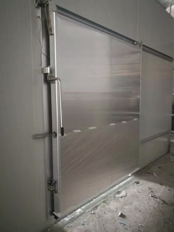Vaccine Storage Cold Room Sliding Door with Assembled Electrical Heater Defrost Frame