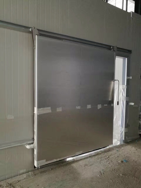 Vaccine Storage Cold Room Sliding Door with Assembled Electrical Heater Defrost Frame