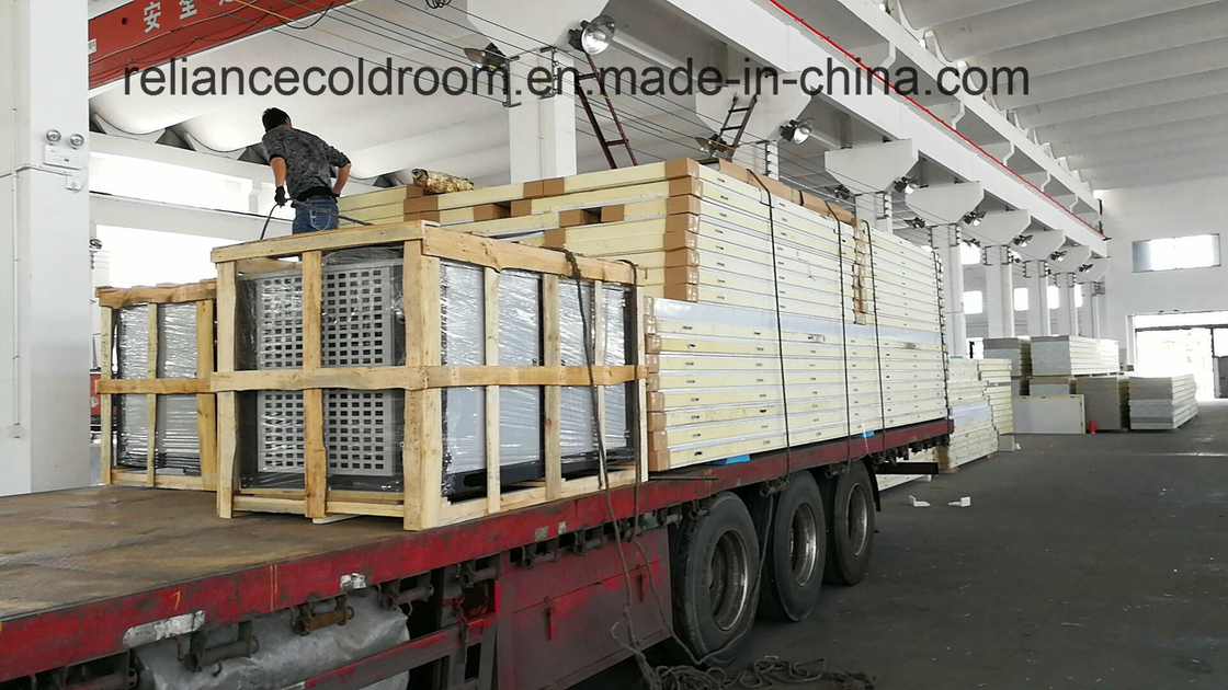 Cooling Method Air Cooling Cold Storage Room for Milk and Fish Suitable