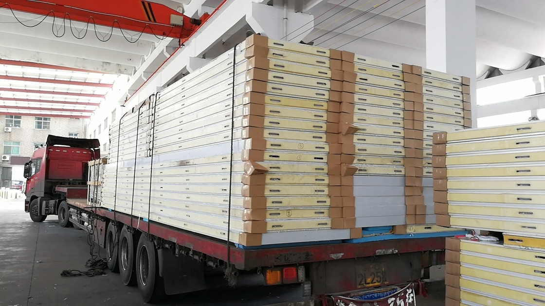Cooling Method Air Cooling Cold Storage Room for Milk and Fish Suitable
