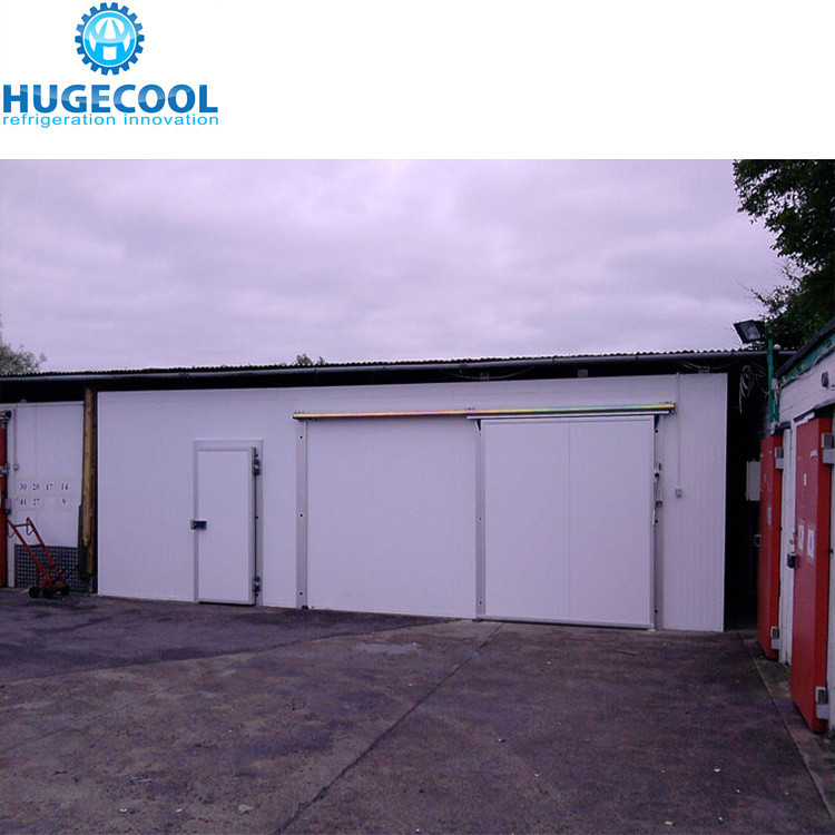 Assembled Prefabricated Modular PU Panel Cold Room for Seafood Structure Assembly