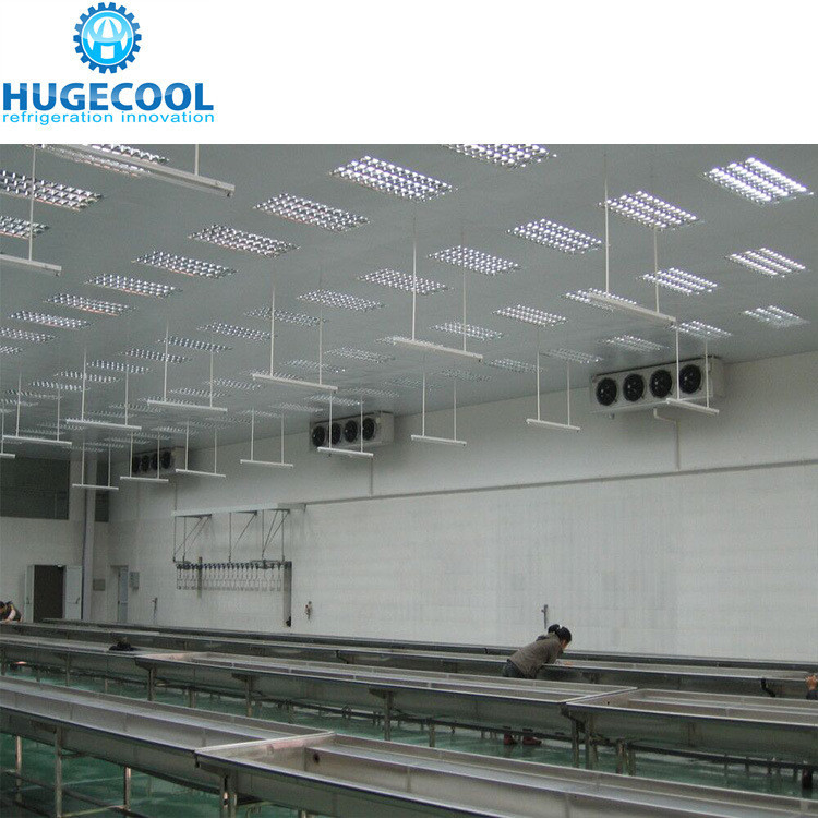 Assembled Prefabricated Modular PU Panel Cold Room for Seafood Structure Assembly