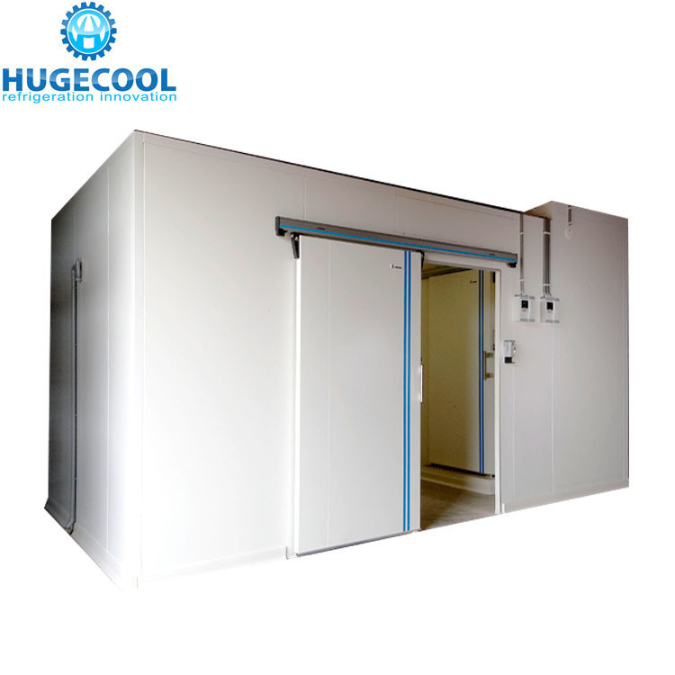Assembled Prefabricated Modular PU Panel Cold Room for Seafood Structure Assembly