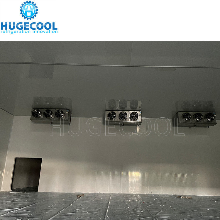 Galvanized Steel Seafood Processing Cold Storage Freezer with Sliding Door 3000CBM