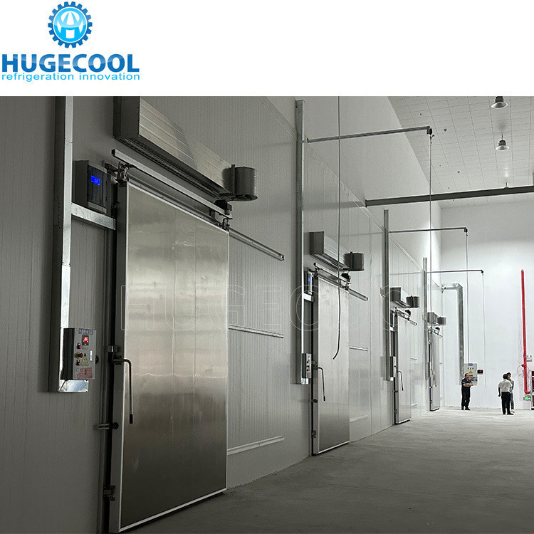 Assembled Structure Water Cooling Mobile Cold Storage Blast Freezer for Energy Saving