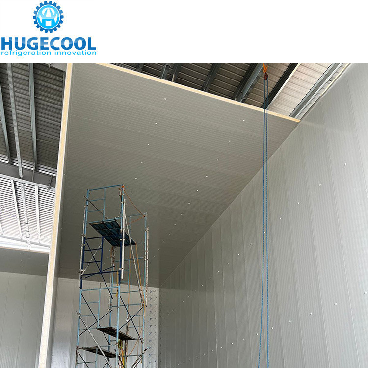 Polyurethane Sandwich Panel For Cold Storage Chiller Room Shipping And Freon Services