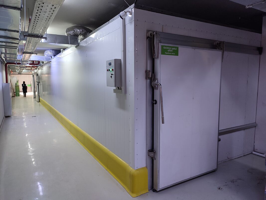 Stable Freezing Sliding Door Cold Room Modular Panels Flexible Layout Design