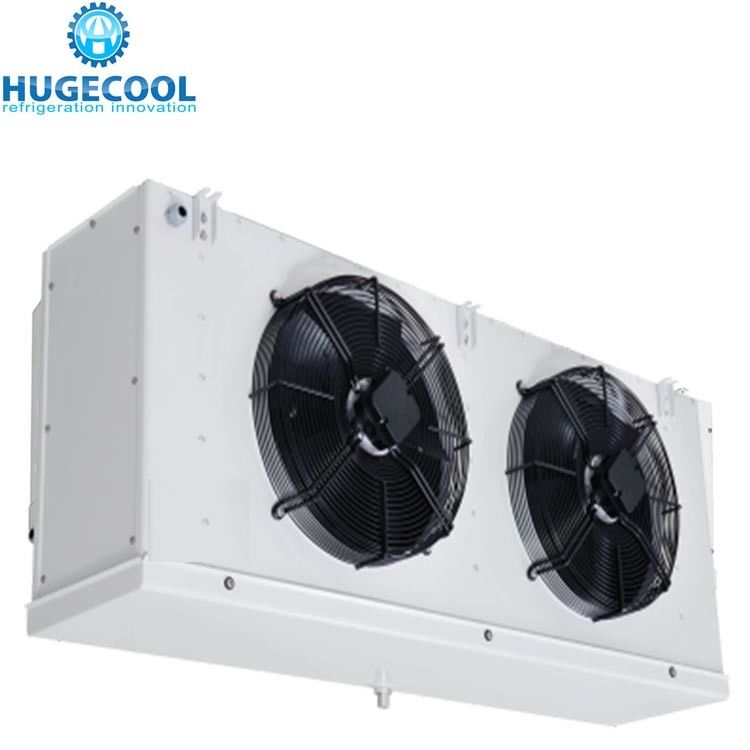 Light double-sided wind blown unit cooler evaporator