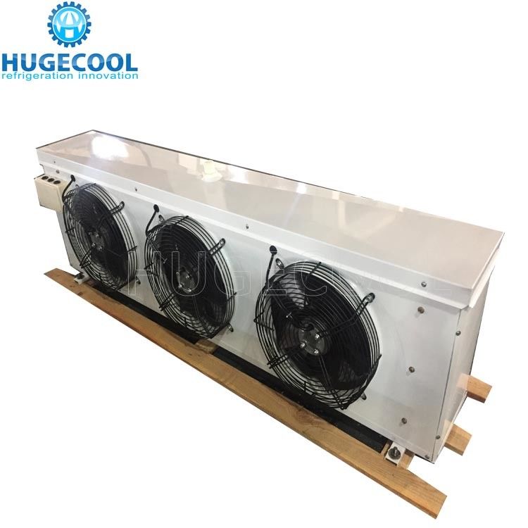 Light double-sided wind blown unit cooler evaporator